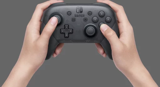 Геймпад Nintendo Switch Pro бездротовий, чорний