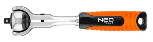 Ключ-тріскачка Neo Tools, 1/4", 72 зубців, 360°, CrV, 155мм