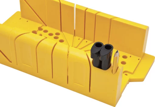 Стусло з ножівкою Stanley, ударостійкий полістирол, з фіксатором, 310х120х78мм