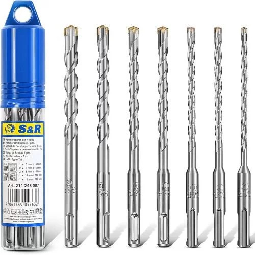 Набір бурів S&R Master 4 Plus Zentro у тубусі