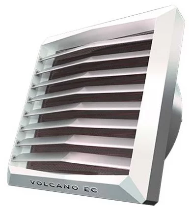 Volcano Водяний нагрівач VR2 енергоефективний двигун EC, 8-50 кВт, 4850 м3/год