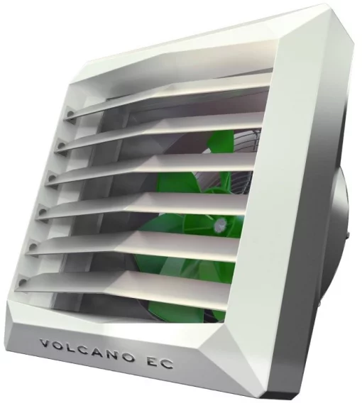 Volcano Водяний нагрівач VR-D MINI енергоефективний двигун EC, без нагріву, 2330 м3/год