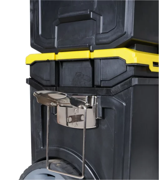Ящик для інструменту Stanley Mobile WorkCenter, 3в1, на коліщатках, знімні ящик і органайзер, 63х47.5х28.4см, пластик