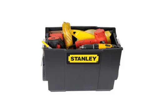 Ящик для інструменту Stanley Mobile WorkCenter, 3в1, на коліщатках, знімні ящик і органайзер, 63х47.5х28.4см, пластик
