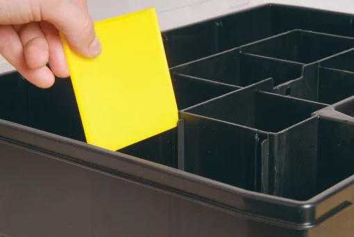 Органайзер Stanley Sort Master, 17 відділень, регульовані перегородки, 9х43x33см, пластик