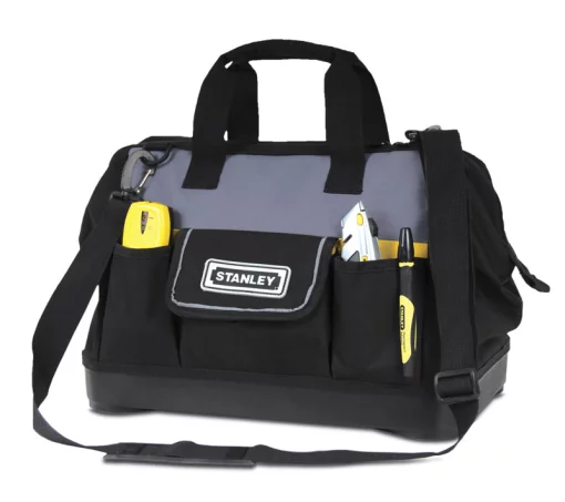 Сумка для інструменту Stanley Basic Open Mouth, жорстка конструкція, поліестер, 23х44.7x27.5см