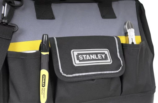 Сумка для інструменту Stanley Basic Open Mouth, жорстка конструкція, поліестер, 23х44.7x27.5см