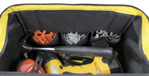 Сумка для інструменту Stanley Basic Open Mouth, жорстка конструкція, поліестер, 23х44.7x27.5см