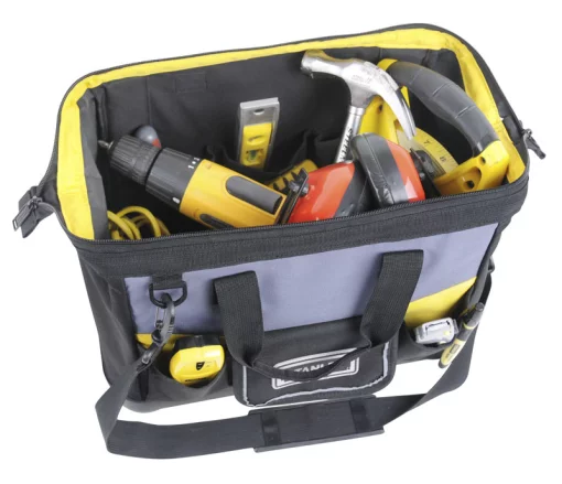 Сумка для інструменту Stanley Basic Open Mouth, жорстка конструкція, поліестер, 23х44.7x27.5см