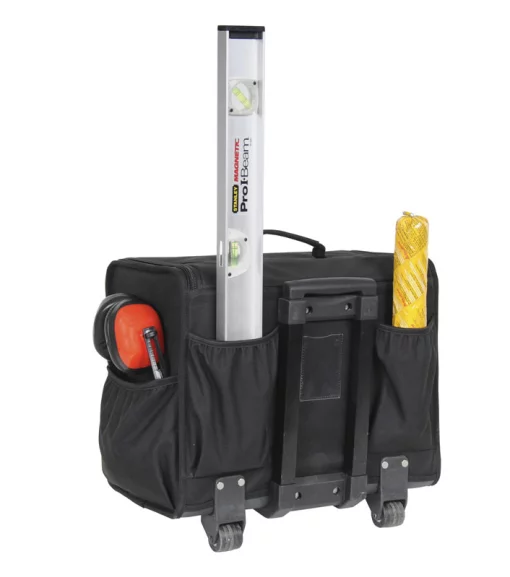 Сумка для інструменту Stanley Basic, на коліщатках, телескопічна ручка, поліестер, 45х46х33см