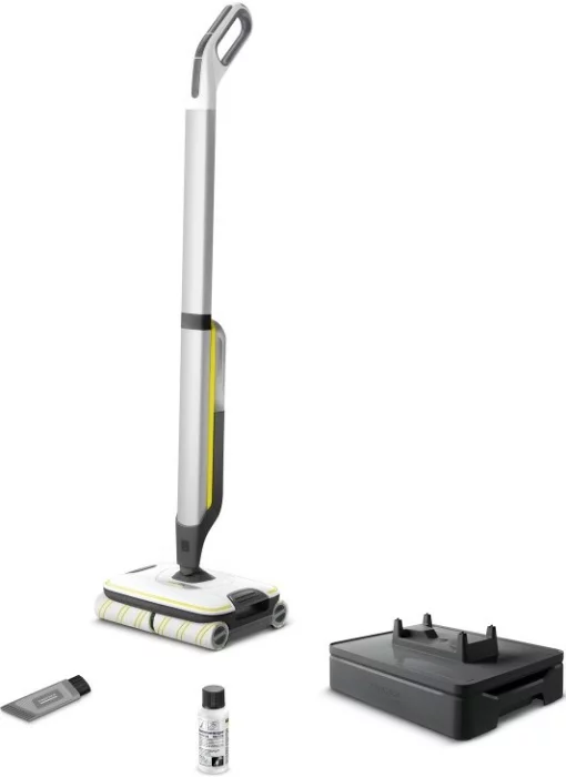 Підлогомийна машина Karcher FC 7 Cordless, вода -0.4л, автон. робота до 45хв, вага-4.3кг, срібний