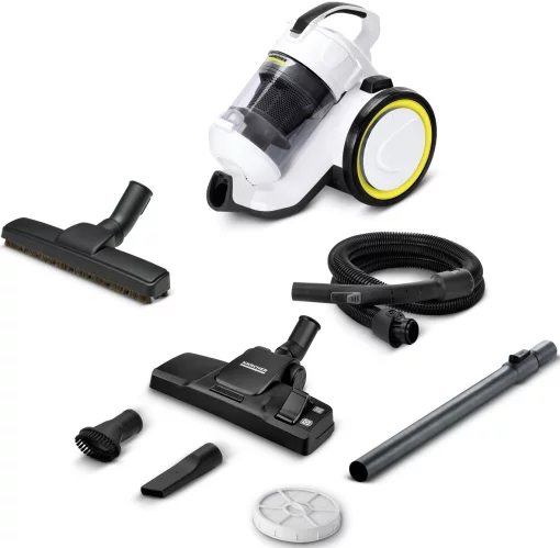 Пилосос Karcher контейнерний VC 3 Plus Premium, 1600Вт, конт пил -0.9л, вага-4.4кг, HEPA 13, білий