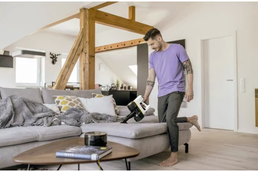 Пилосос Karcher безпровідний VC 4 Cordless myHome, конт пил -0.65л, автон. робота до 30хв, вага-2.4кг