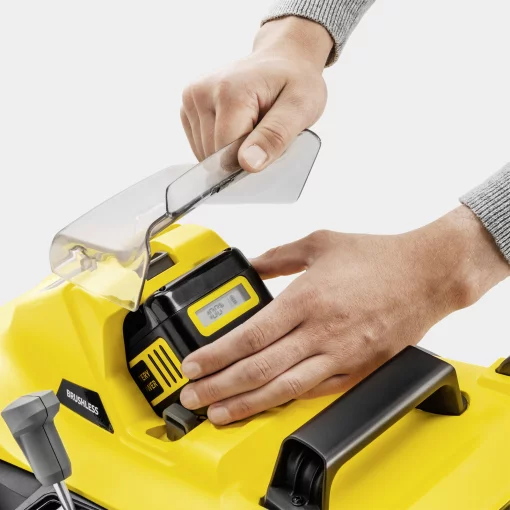 Газонокосарка акумуляторна Karcher LMO 34-18 Dual 18В 34см 25-60мм