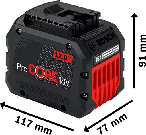 Акумулятор Bosch Professional ProCore 18В 12А·год 1.35кг