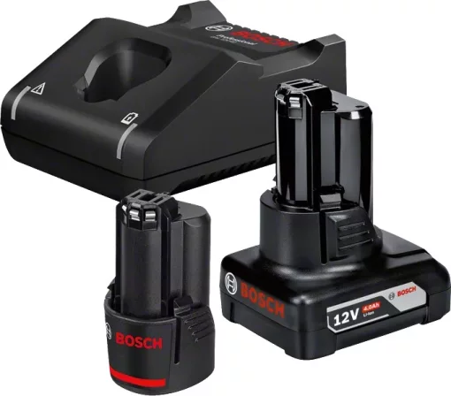 Набір акумулятора та зарядного пристрою Bosch Professional GBA 1х18В 2А·год 1х18В 4А·год ЗП GAL 12V-40