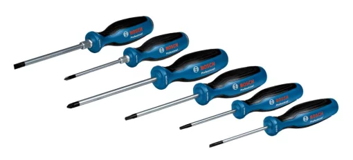 Викрутка Bosch Professional SL 3.5, 6.5мм, Т15х75мм, Т20х100мм, PH1x100мм, PZ2x125мм набір 6шт