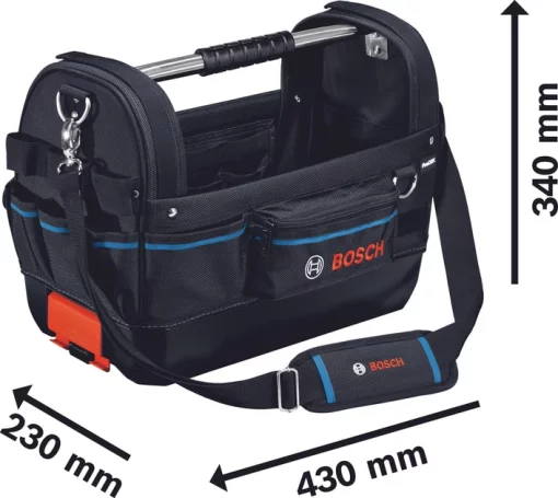 Сумка та набір ручного інструмента Bosch Professional GWT20 + 9 предметів