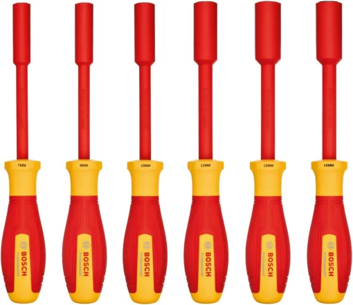 Ключі торцеві шестигранні Bosch Professional, VDE, набір 6шт