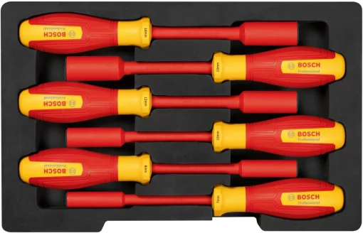 Ключі торцеві шестигранні Bosch Professional, VDE, набір 6шт