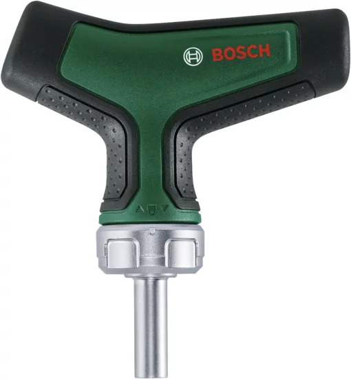 Викрутка Bosch з тріскачкою, Т-подібне руків'я, 109мм, сталь CrV