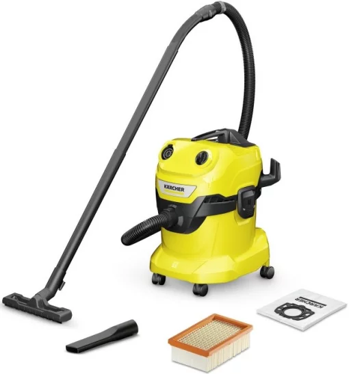 Пилосос професійний Karcher WD 4 V-20/5/22 1000Вт контейнер 20л 6.8кг