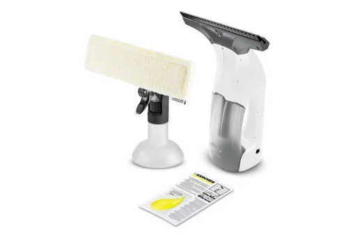 Пилосос Karcher віконний WV 1 Plus, вода -0.1л, автон. робота до 25хв, вага-0.5кг, білий