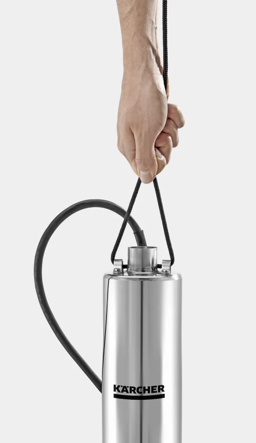 Насос свердловинний Karcher ВР 4 Deep Well, 700Вт, 4600л/г, 43м, 4.3бар, 12м, 105мм, 35°C, G1, 7.14кг