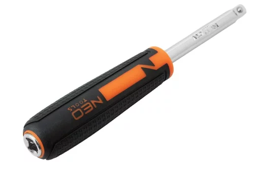 Набір інструментів Neo Tools, набір торцевих головок, 1/4", CrV, кейс, 46шт