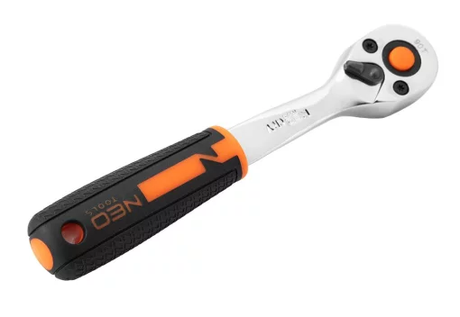 Набір інструментів Neo Tools, набір торцевих головок, 1/2", CrV, кейс, 58шт