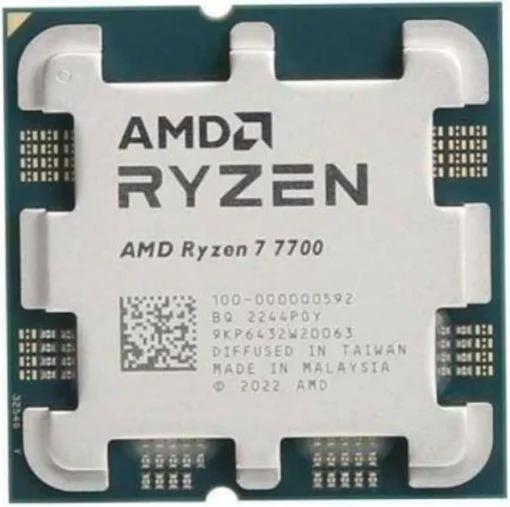 Центральний процесор AMD Ryzen 7 7700 8C/16T 3.8/5.3GHz Boost 32Mb Radeon Graphics AM5 65W w/o cooler TRAY