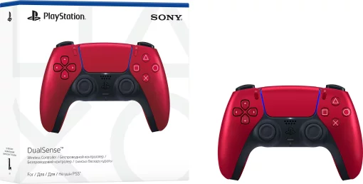 Геймпад PlayStation 5 Dualsense BT, Volcanic Red