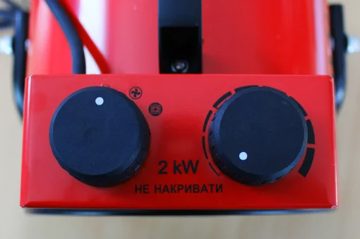 Теплова гармата 2кВт 220В TSE-20FA 165 м3/год регулювання потужності