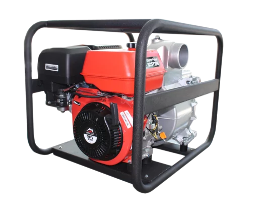 Мотопомпа рукав 100мм, 85м3/год, підйом 25м, шлам/брудна вода, дв.Senci SC420