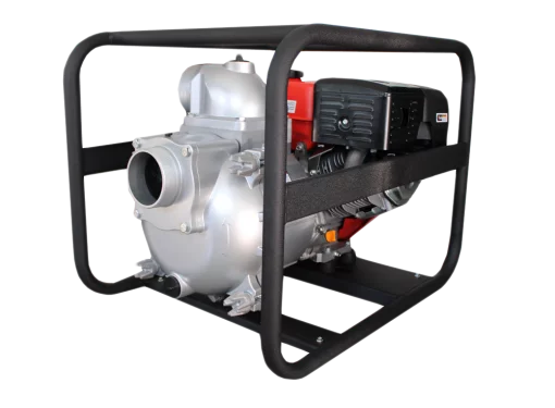 Мотопомпа рукав 100мм, 85м3/год, підйом 25м, шлам/брудна вода, дв.Senci SC420