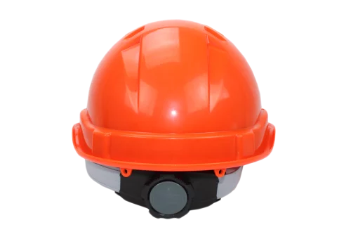 Каска будівельна помаранчева посилена