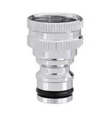 Адаптер 1/2"В для конектора поливального шлангу, метал, бл.