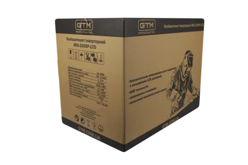 Напівавтомат зварювал. MIG-200SP LCD 200A 220В Double puls