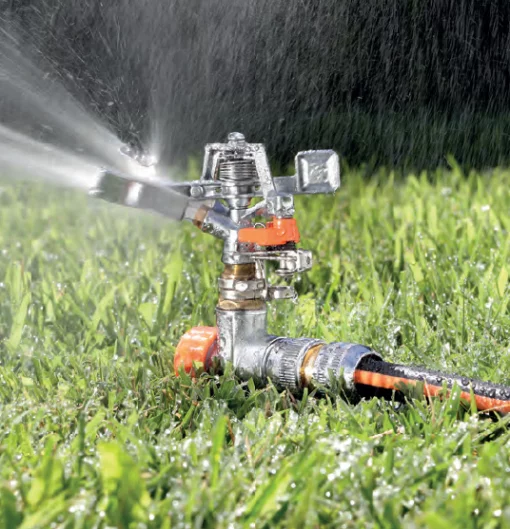 Дощувач на шпиці  імпульсний (до 500 м кв.), метал, бл.