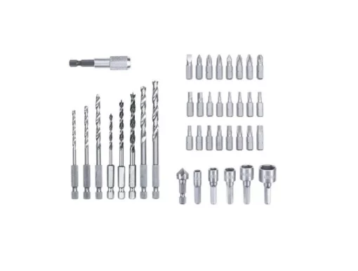Набір біт і свердл Einhell HSS, L-Box, KWB, 39шт