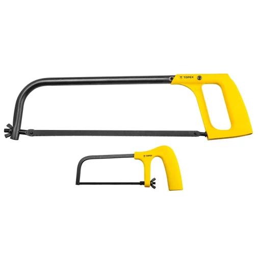 Ножівка по металу TOPEX, 150мм та 300мм, пластикове руків'я, набір 2шт