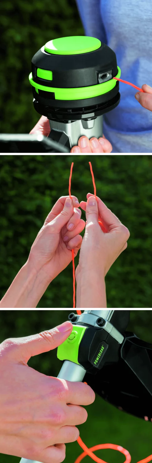 Тріммер акум. ST1401E-ST KIT, 56В, ширина косіння 35см, струна 2,4мм, роз`ємна штанга, акум. 2,5А*год + зарядний пристрій