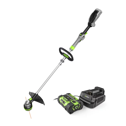 Тріммер акум. ST1401E-ST KIT, 56В, ширина косіння 35см, струна 2,4мм, роз`ємна штанга, акум. 2,5А*год + зарядний пристрій