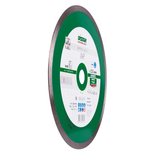 Круг алмазный отрезной 1A1R 250x1,6x10x25,4 Granite