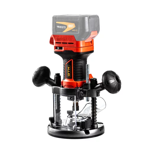 Фрезер акум. R18/55BL 8000-26000об/хв, цанга 6/8мм, КАРКАС (без АКБ і ЗП)