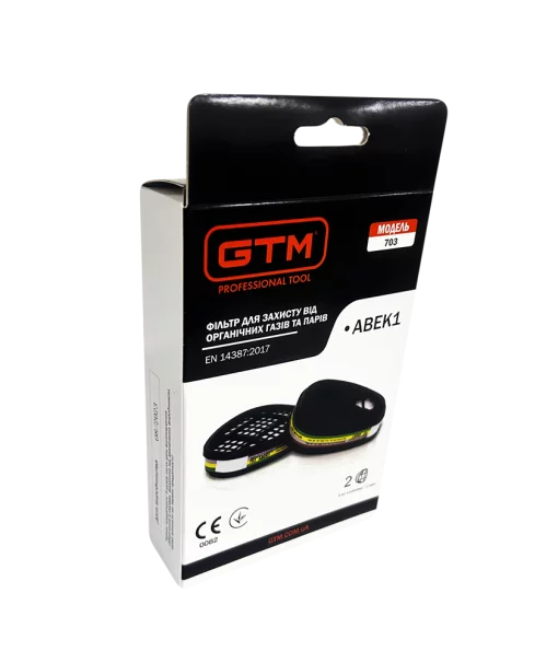 Фільтр GTM 703-ABEK1 (орган.та неорг. пари, кислі гази, аміак)