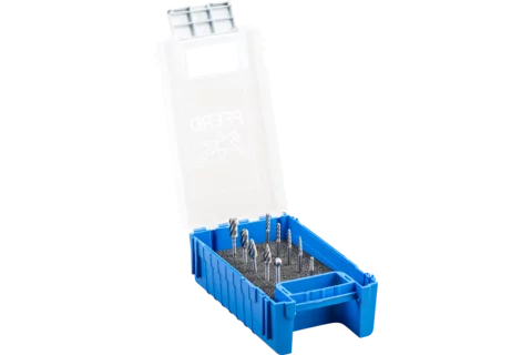 Набір твердосплавних борфрез 1603 ALU хв.-3мм, зуб ALU, 10 один.