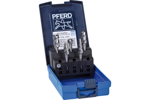 Набір твердосплавних борфрез 1612 ALU хв.-6мм, зуб ALU, 5 один.