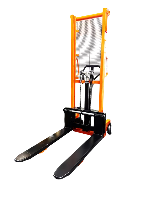 Штабелер гідравлічний 2000кг, підйом-1,6м, довжина вил 1,15м,ширина 330-740мм/палета 1200*1000