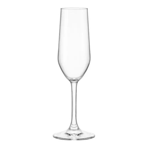 Набір келихів для шампанського Bormioli Rocco Riserva Champagne, 205мл, h224мм, 6шт, скло, прозорий